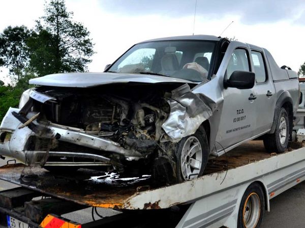Samsun'da korkunç kaza: Pikap ile otomobil çarpışması sonucunda 1 kişi hayatını kaybetti