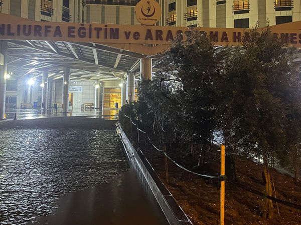 Şanlıurfa'da sağanak yağış