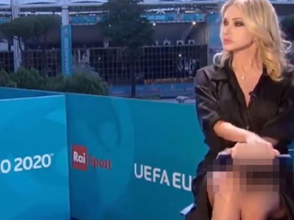 Sharon Stone'a Özendi İç Çamaşırı Giymedi Spor Sunucusunun O görüntüleri Çok Konuşuldu!