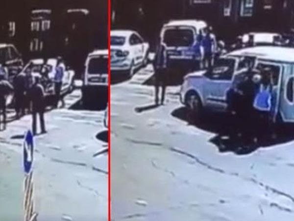 Şiddete Uğrayan Hamile Kadını Polisler Kurtardı
