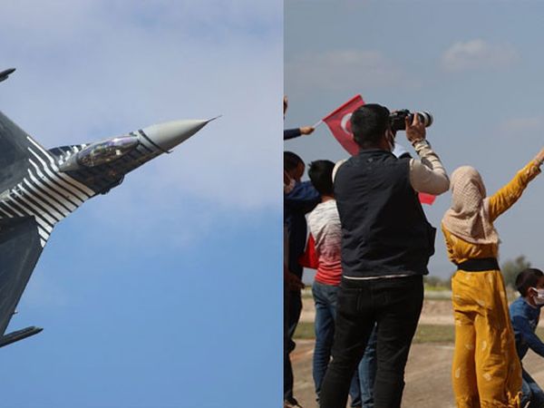 SOLOTÜRK, Şanlıurfa'da Yaptığı Gösteriyle Kendine Hayran Bıraktı