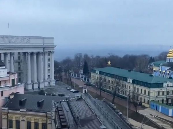 Son Dakika: Ukrayna Kiev'de Siren Sesleri Çalıyor!