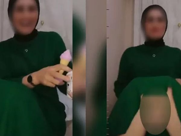 TikTok üzerinden açtığı yayında soyunan kadına tepkiler büyüyor