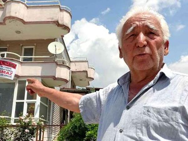 Tokat satılık ev pankartı