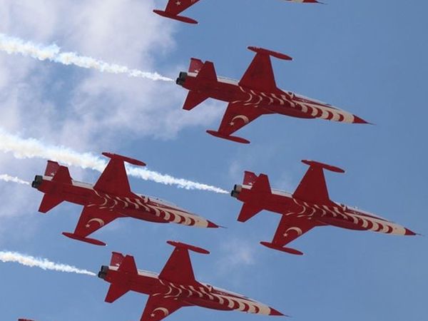 Türk Yıldızları Niğde'de Görsel Şölen Yaşattı