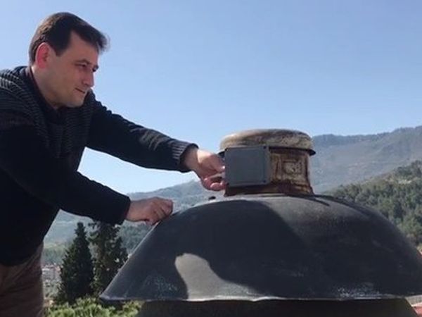 Türkiye'de yalnızca 3 tane var! Denizli Buldan'da yaşayan vatandaşlar iftarını Ramazan borusu sesiyle beraber açıyor