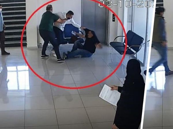 Yaşlı Adamın Darp Edildiği Görüntüler Ortaya Çıktı! Önce Dövdüler Sonra Dava Açtılar