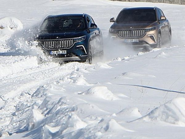 Zorlu hava koşullarında TOGG gösterisi! -20 derecede test edildi