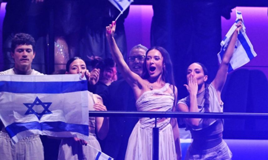 Eurovision'da İsrail'e büyük tepki! Onlar sahnedeyken canlı yayın kesildi, o mesaj paylaşıldı: ''Şimdi ateşkes!''