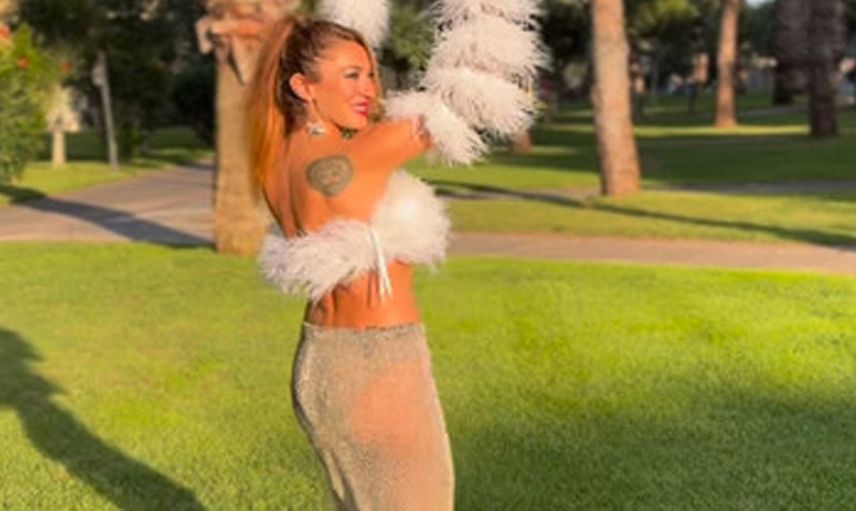Şeffaf elbisesiyle yaptığı dansa gelen yorumlar Merve Oflaz’ı çıldırttı: Terbiyesiz hadsiz!