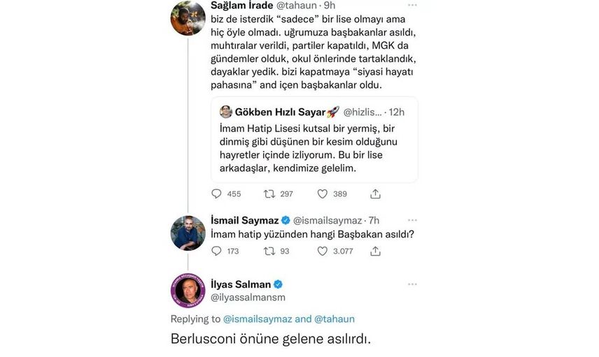 İşte gündem olan sözleri...