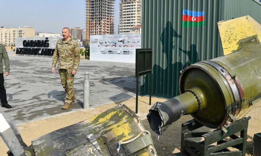 İlham Aliyev Askeri Ganimet Parkı'nın Açılışını Yaptı
