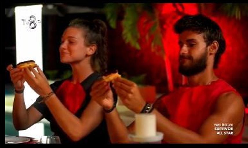 Survivor Nisa yeni aşkıyla sarmaş dolaş! Milyonların önünde neredeyse öpüşen Nisa, Ogeday’ı hüngür hüngür ağlattı