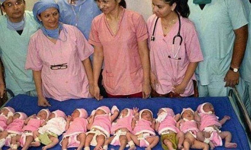 11 bebek doğurduğu iddia edilen kadının yalanı bakın nasıl ortaya çıktı!