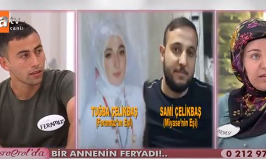 Anne yıkıldı