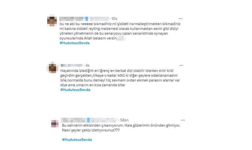 Hudutsuz Sevda dizisi ilk bölümden ceza aldı: Kadınlar hakkındaki sahneye tepki yağdı