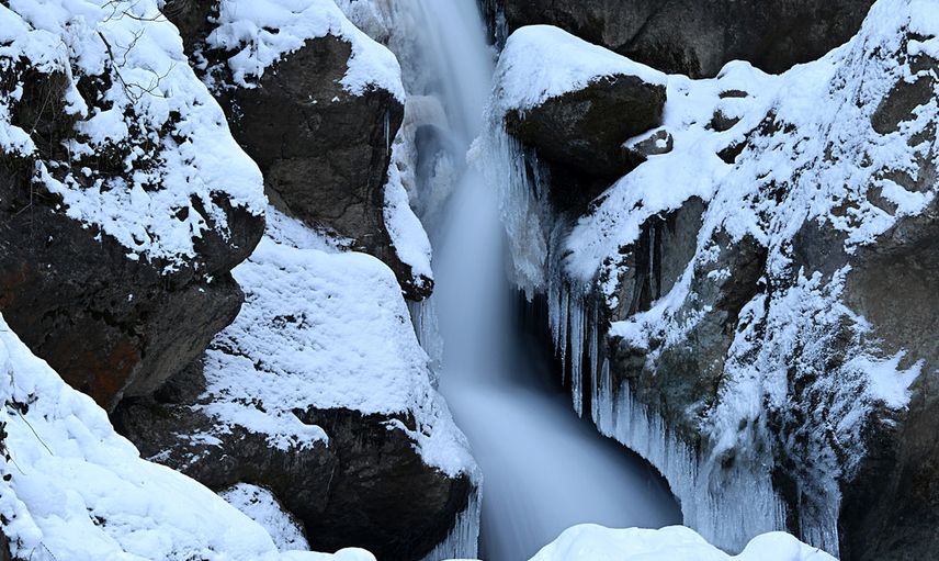 Altındere Vadisi: Kar kaplı doğa harikası