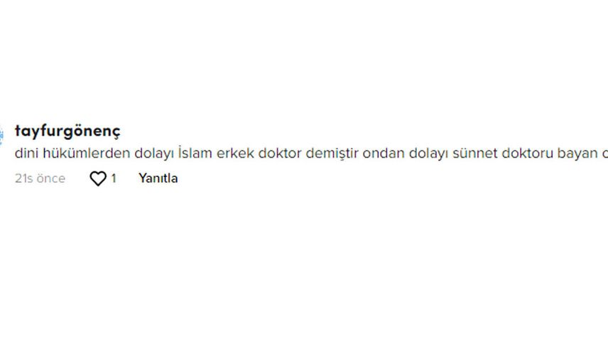 Kadınlar neden sünnet doktoru olamaz diye soru soran kadına gelen cevaplar sizi kahkaya boğacak