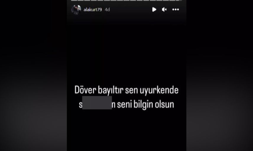 'Döver bayıltır sen uyurkende s....m'