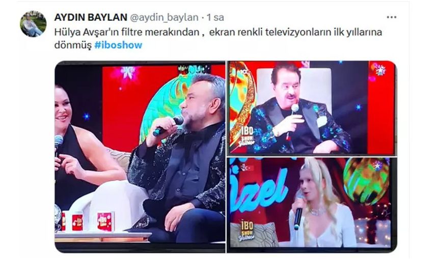 İbo Show sosyal medyanın diline düştü! Aleyna Tilki ve Hülya Avşar'ın abartılı filtreli hallerini görenler inanamadı..