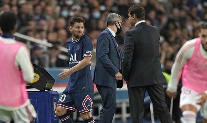 Lionel Messi, PSG'nin Lyon İle Oynadığı Maçta Oyundan Alındı!