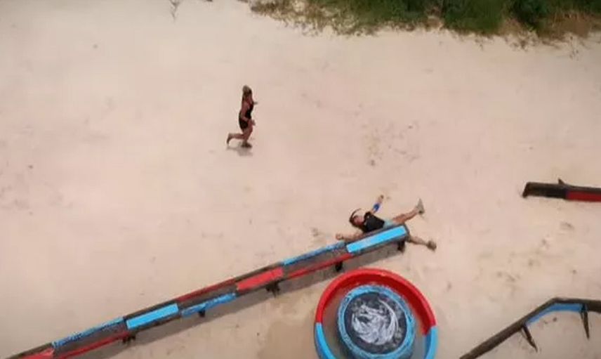 Survivor’da herkesi korkutan anlar! Nisa Bölükbaşı biranda yere yığılıp kaldı