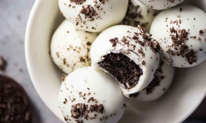 3 malzemeli oreo topları
