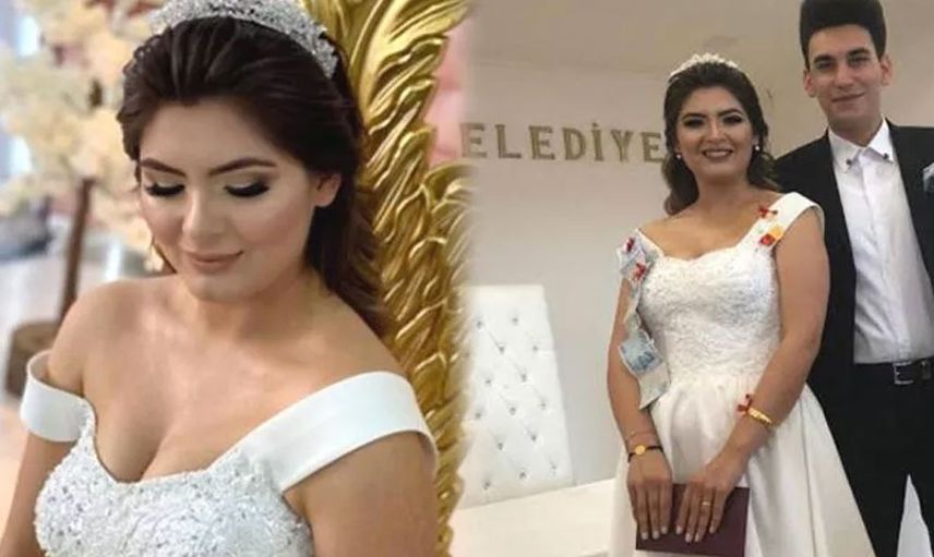 Gelin adayı Hanife Gürdal memelerini kocasına elletince olanlar oldu 'sen nasıl bir kadınsın biraz edep!' yorumları gecikmedi