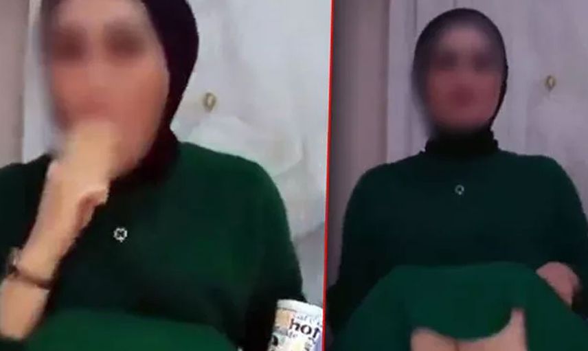 TikTok'ta skandal video 