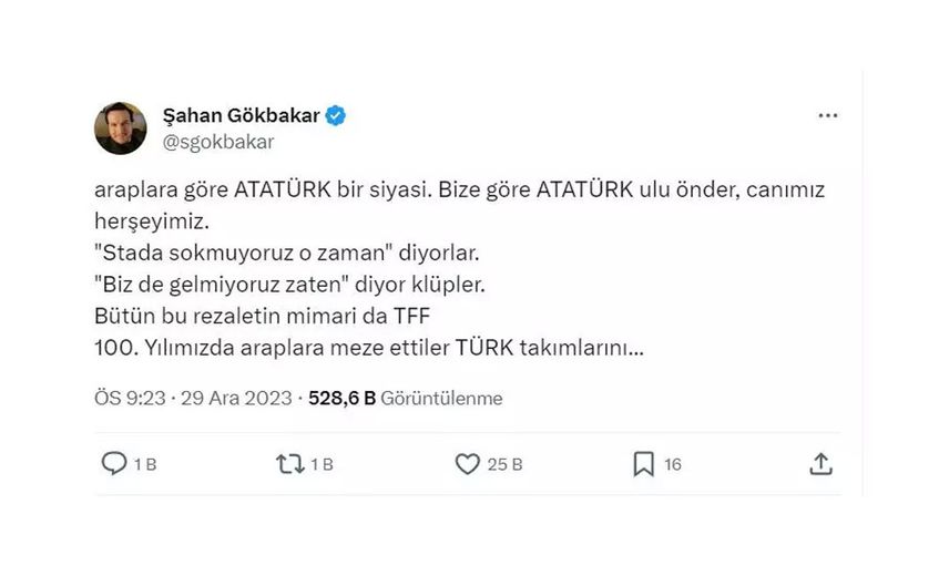  Şahan Gökbakar