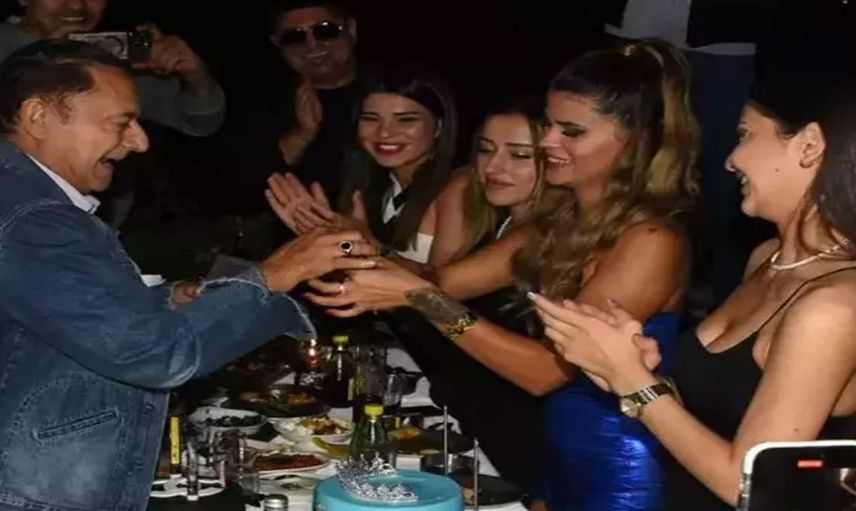 Mehmet Ali Erbil'den skandal ifadeler: Oğlumla nişanlım iyi anlaşıyor, çünkü yaşları yakın!