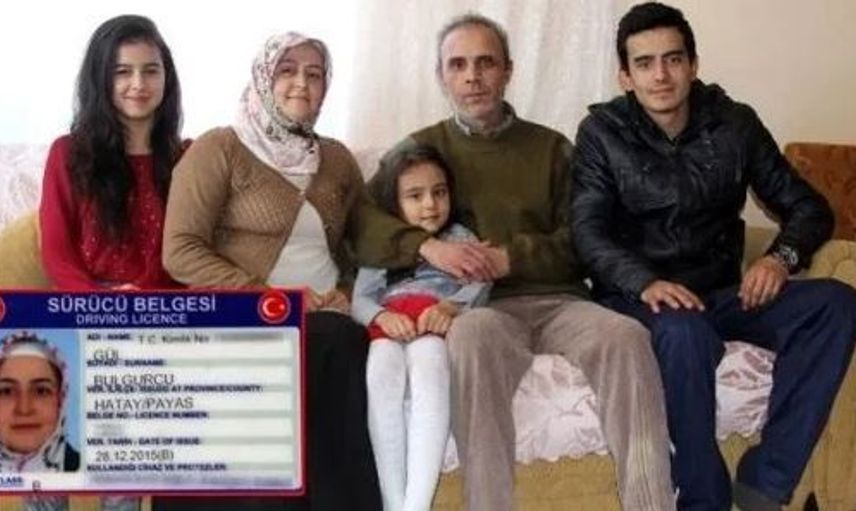 Hatay'da Ehliyetine Yazdırdığı Yazıyı Görenler Çok Şaşırıyor