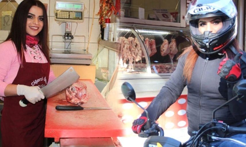 Edirne’de Çıraklık Yapan Kadın Şimdi Kendi Kasap Dükkanını Açtı