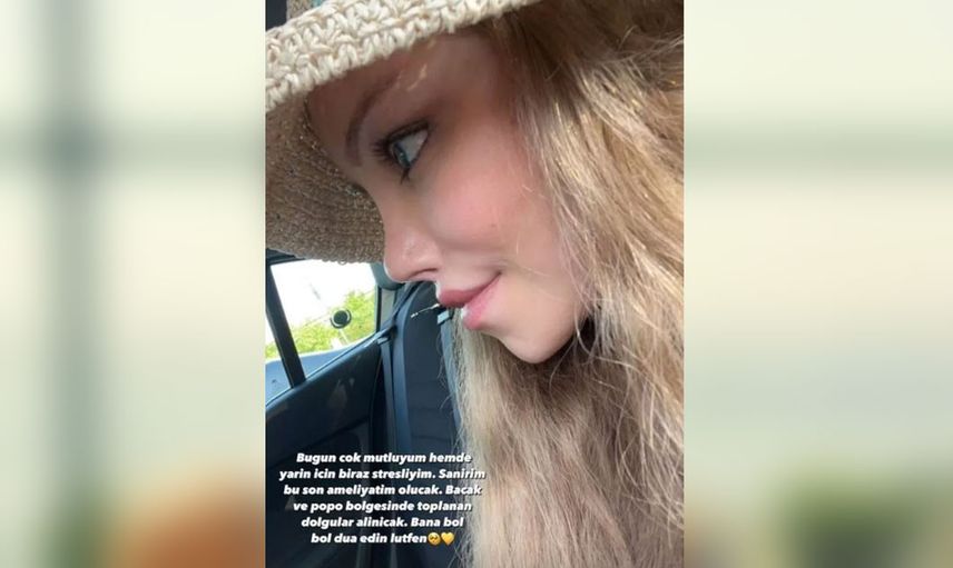 Beren Güney cinsiyet değiştirme ameliyatı sonrası öyle bir poz verdi ki belden aşağısı göründü