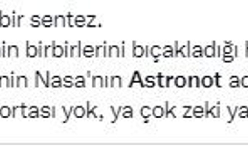 NASA'ya Seçilen Adanalı Türk Astronot Haberi Sosyal Medyada Espri Konusu Oldu