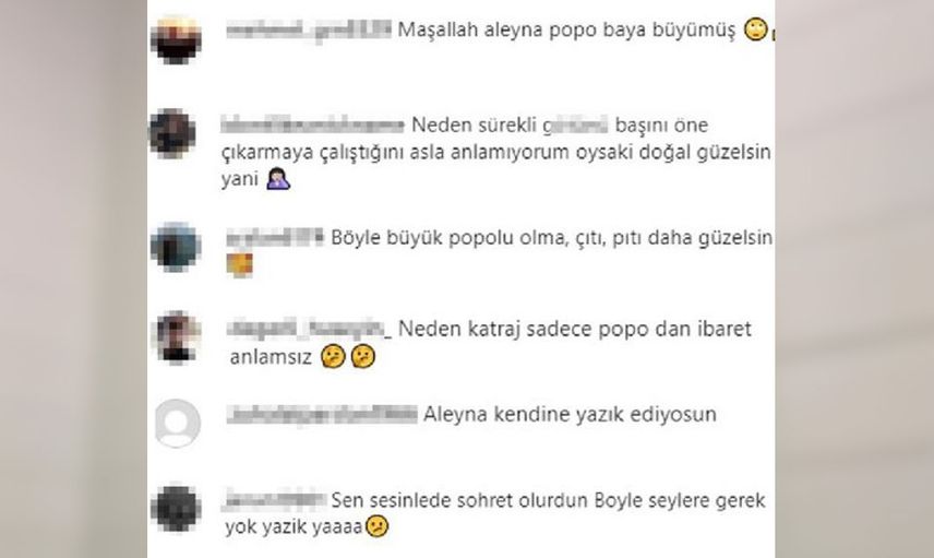 Aleyna Tilki'nin son pozu takipçilerine pes dedirtti! Kalçasını gösteren güzel şarkıcı sosyal medyada linç edildi