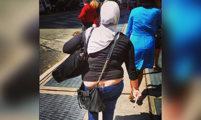 Taşıdıkları türbanın hakkını veremeyen kadın fotoğrafları