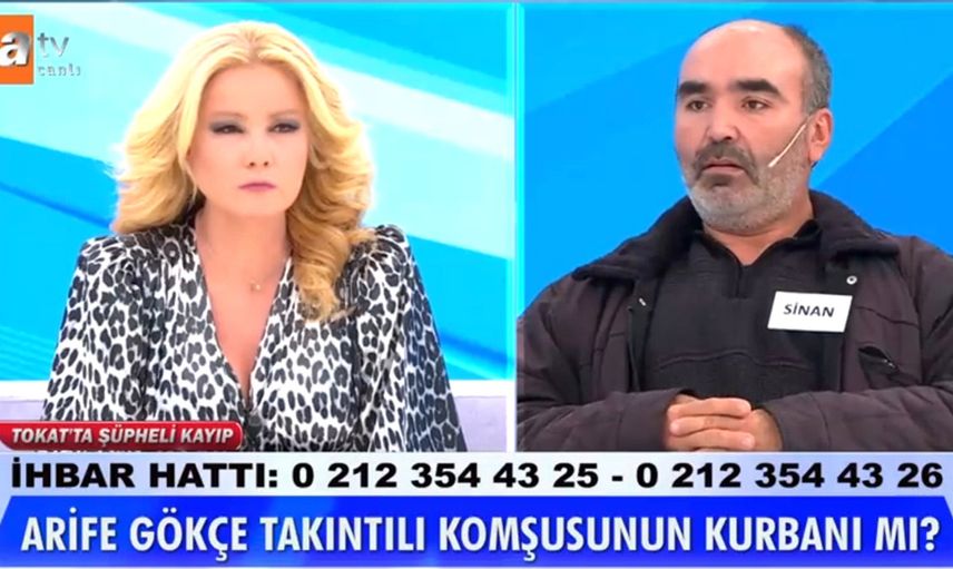 Sapık Sinan gözlerini Müge Anlı'nın bacaklarına dikti! Kocası Şinasi Yüzbaşıoğlu stüdyoyu basacak