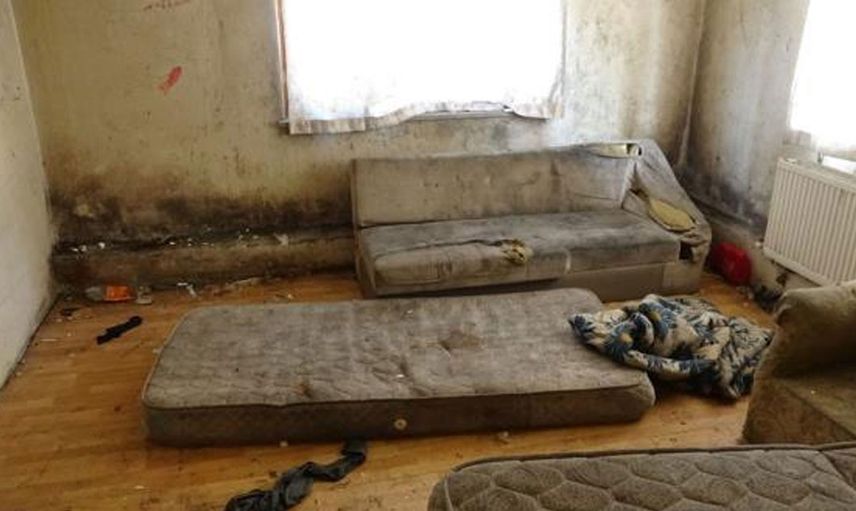 Düzce de insanlık dramı! Kötü kokuların geldiği eve polis bakın yaptı görüntüler herkesi üzdü