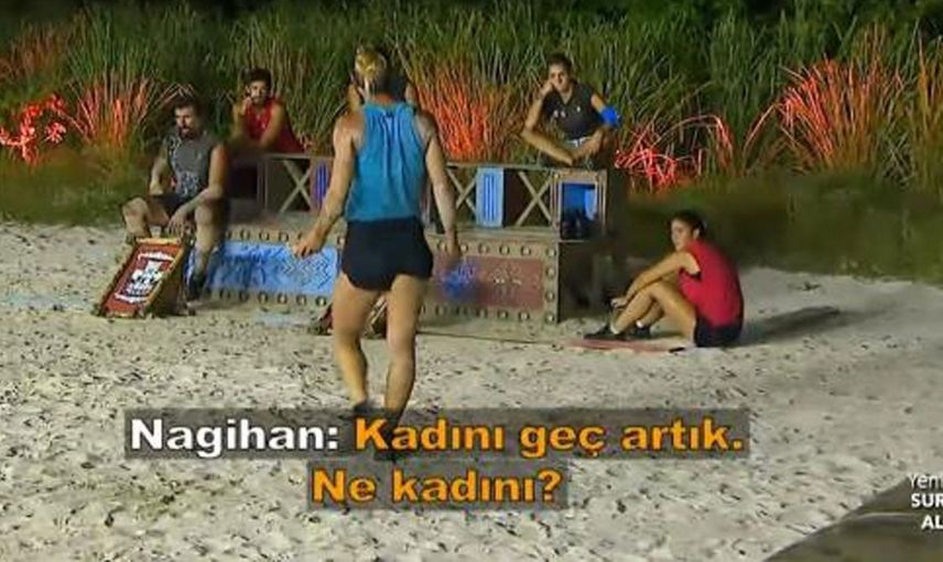 Nagihan'ın üzerine yürüdü
