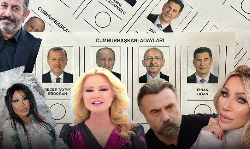 Seçim öncesi ünlülerden parti mesajları! Taraflarını açık açık belli ettiler