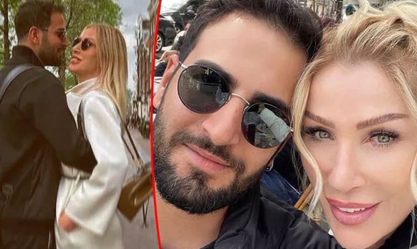 Seda Sayan aşka geldi genç kocasıyla dudak dudağa poz verdi!