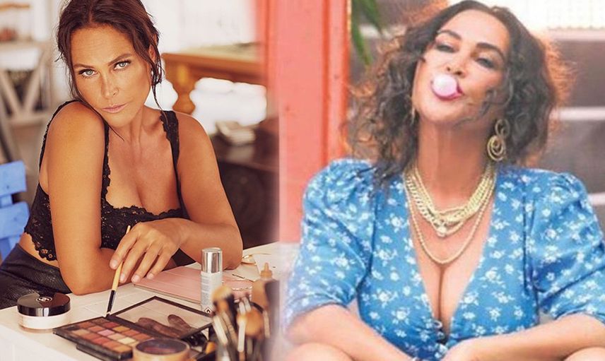 58’lik Hülya Avşar’dan olay yaratan görüntüler! Kamera karşısında göğüslerini açtı ‘Cesaretin vücut bulmuş hali’