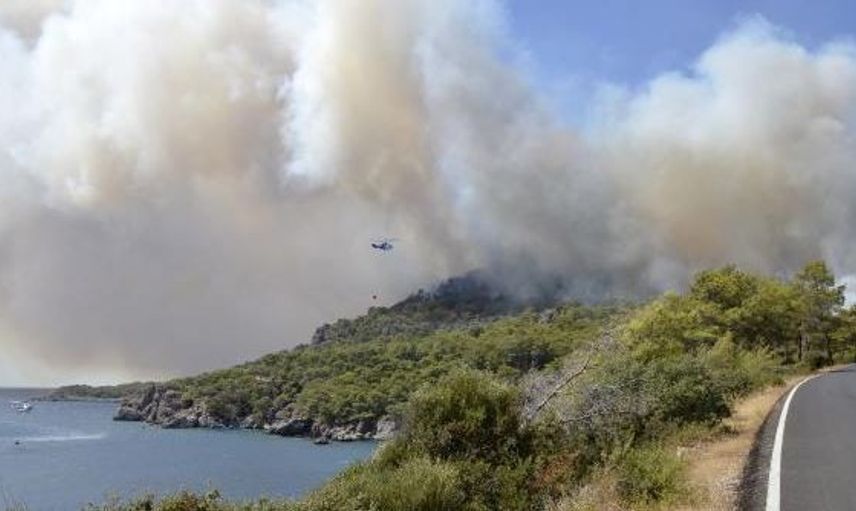 Antalya'da Meydana Gelen Orman Yangınlarında 80 Dekarlık Alan Küle Döndü