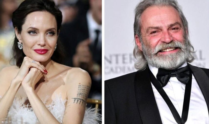 Tek karesiyle heyecan yarattı: Haluk Bilginer ve Angelina Jolie'nin filmi büyük merakla bekleniyor