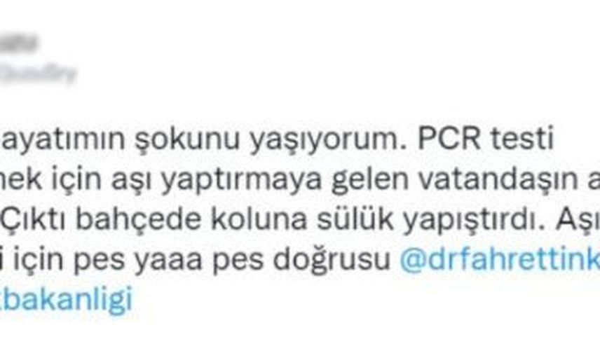 Aşı Yaptırdığı Koluna Aşıyı Emmesi İçin Sülük Yapıştırdı