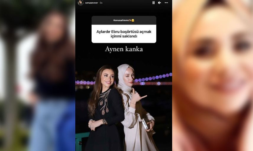 Bu nasıl Müslüman böyle! Tesettür giyimin yüzü olan Ebru Sever Türk önce açıldı sonra saçıldı