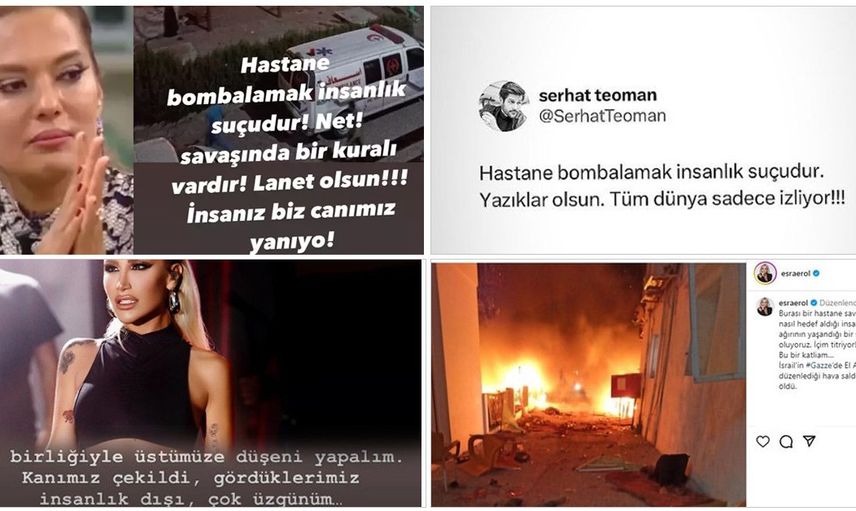 O isimlerden İsrail'e sert tepki
