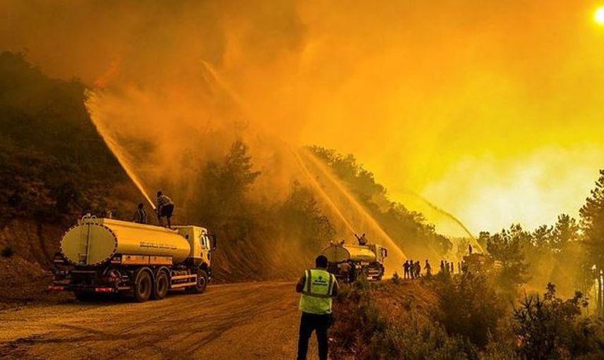 Orman Yangını Felaketinden Etkilenen Bölgelere Dev Destek