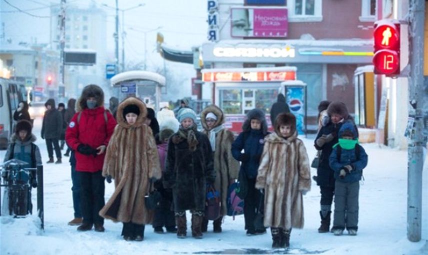 Hayatın Eksi 64 Derecede Devam Ettiği Yakutsk Şehrinden İlginç Kareler